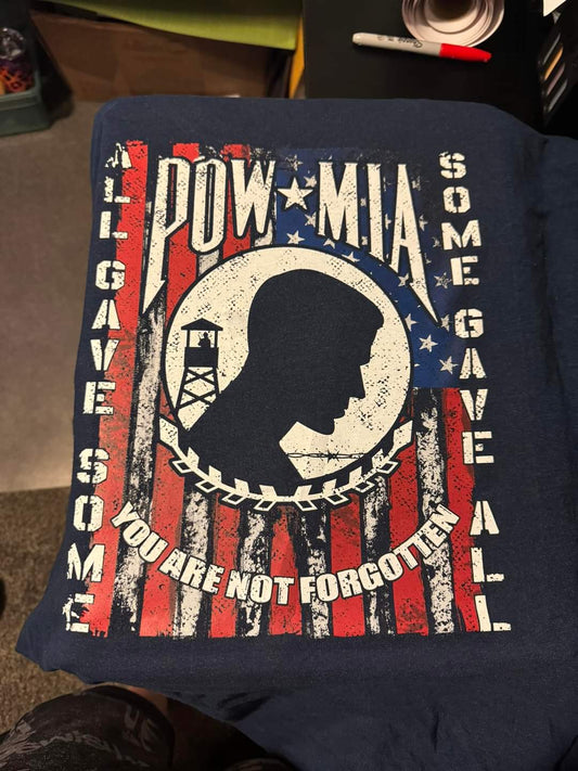 POW MIA tshirt