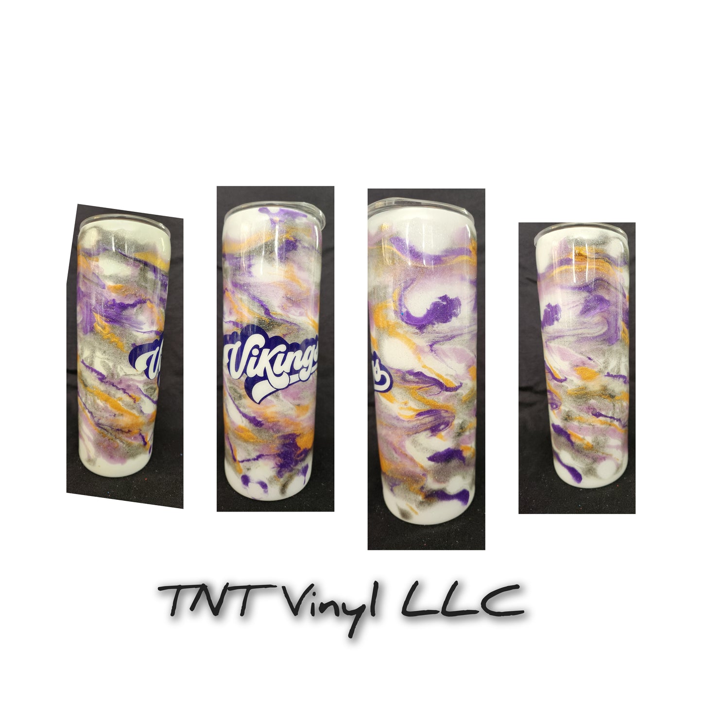 Vikings epoxy Tumbler