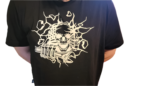 Skull wrench tshirt