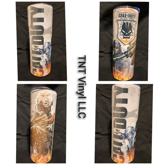 Call of Duty Sublimation Tumbler