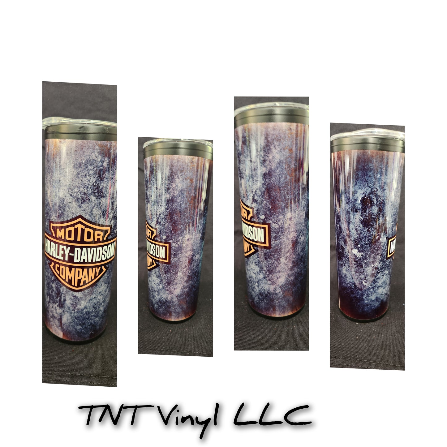 Motorcycle Sublimation Tumbler