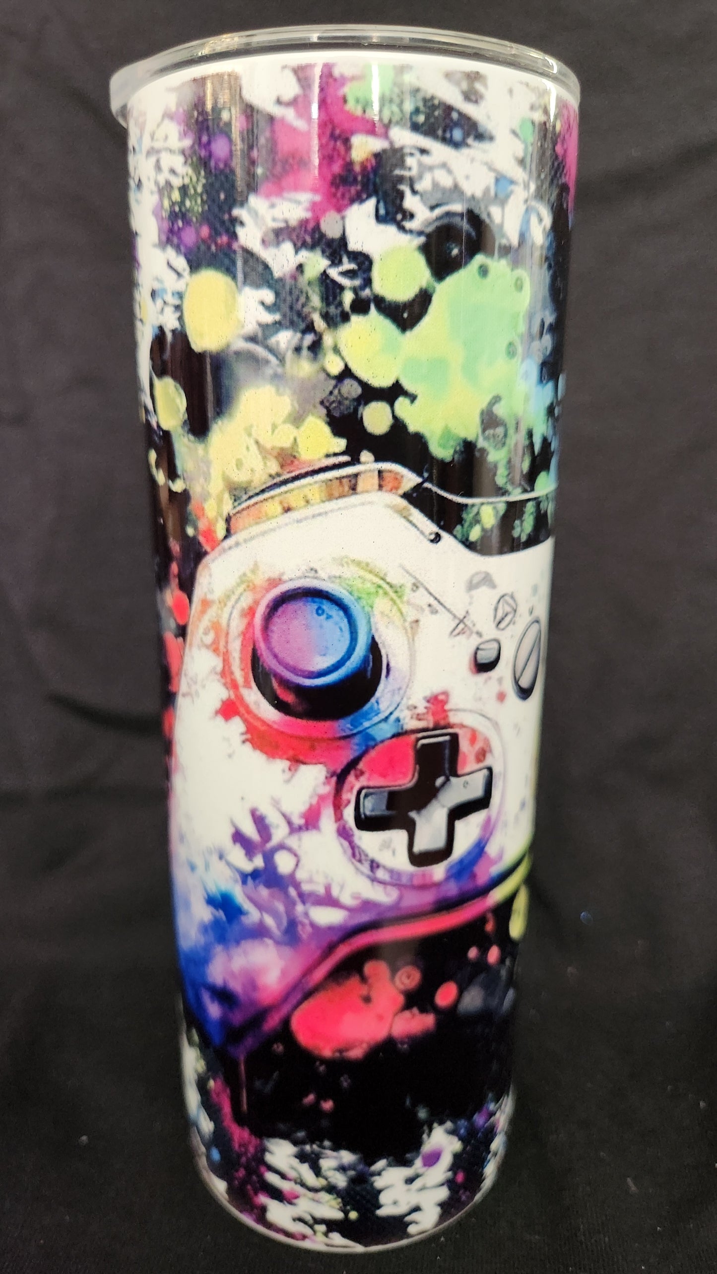 Gaming controller sublimation tumbler